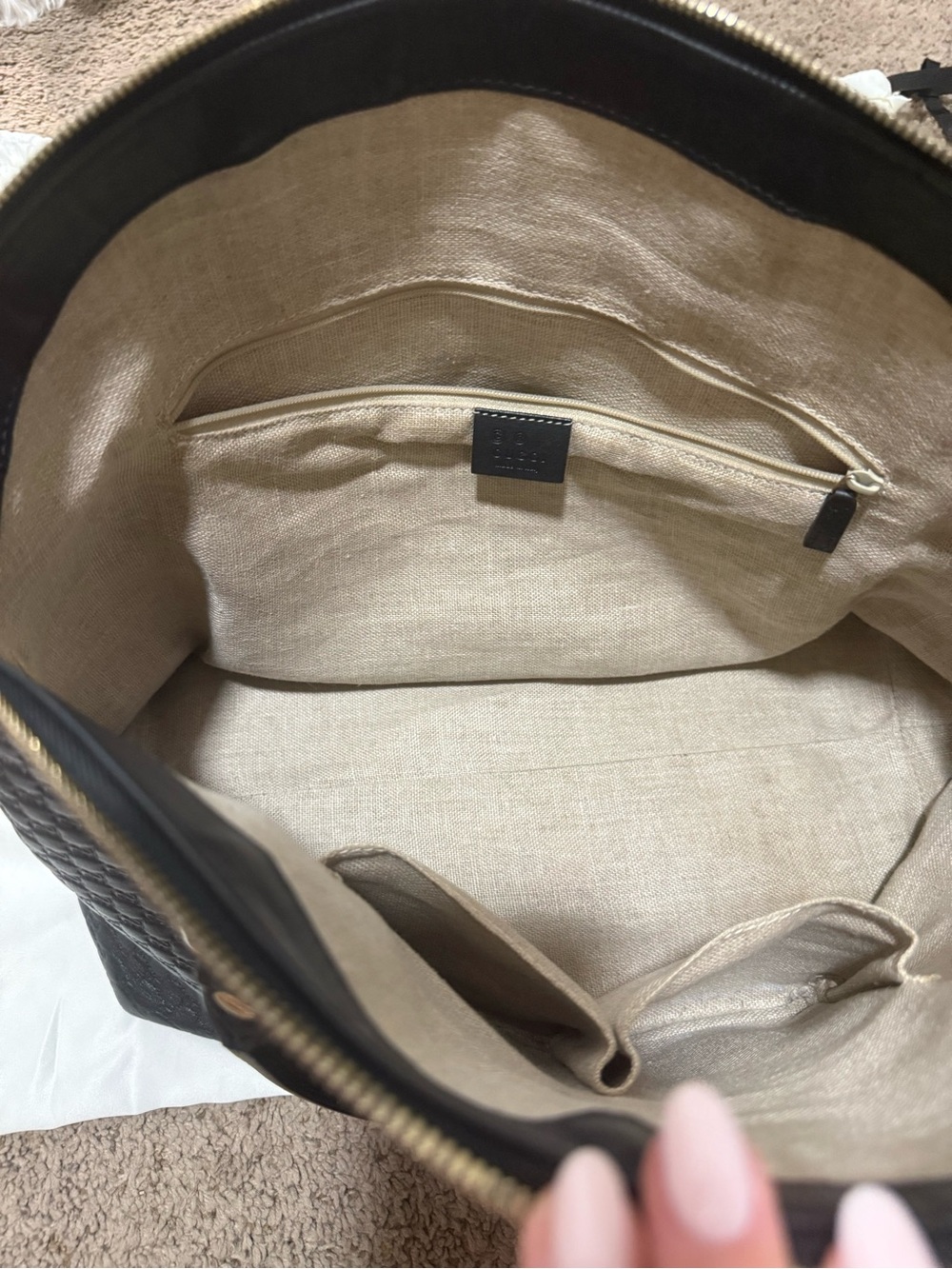 Gucci Micro Guccissima Tote and Crossbody - Picture 5 of 15